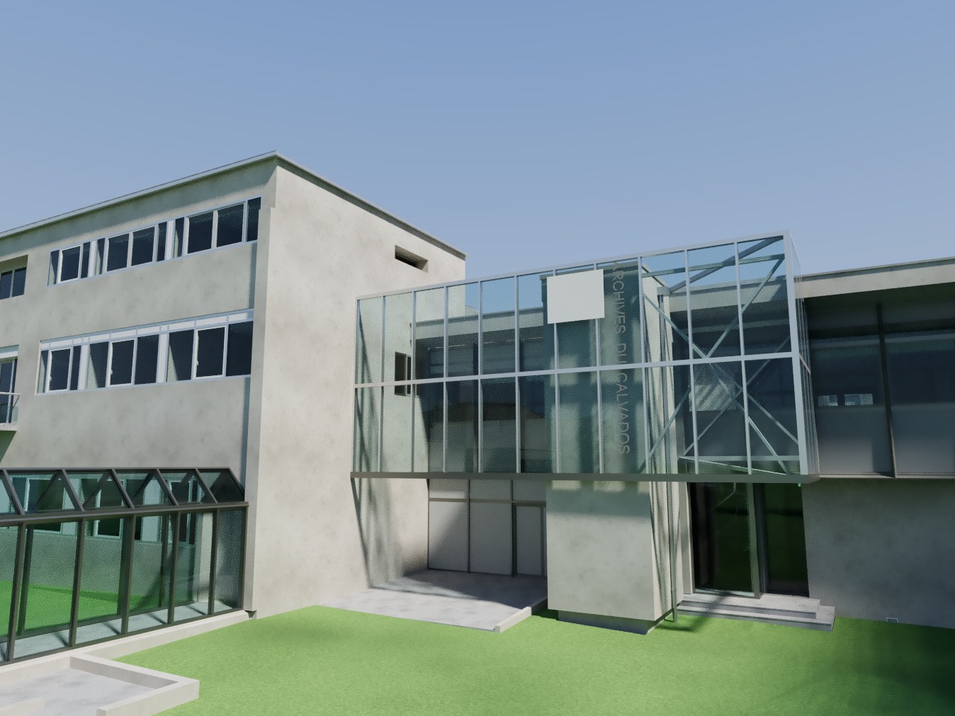 Bâtiment des archives du Calvados