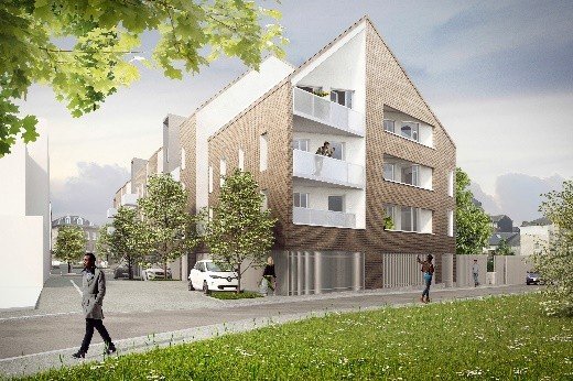 89 logements, Îlot Ferry, Caudebec-lès-Elbeuf